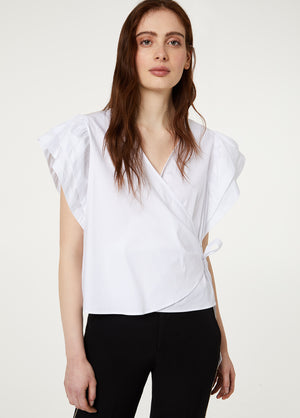 Blusa Volantes Lazo . ANTES 135 Y AHORA 67 EUROS